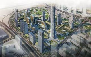 埃及开罗新首都中央商务中心（CBD）项目整体效果图